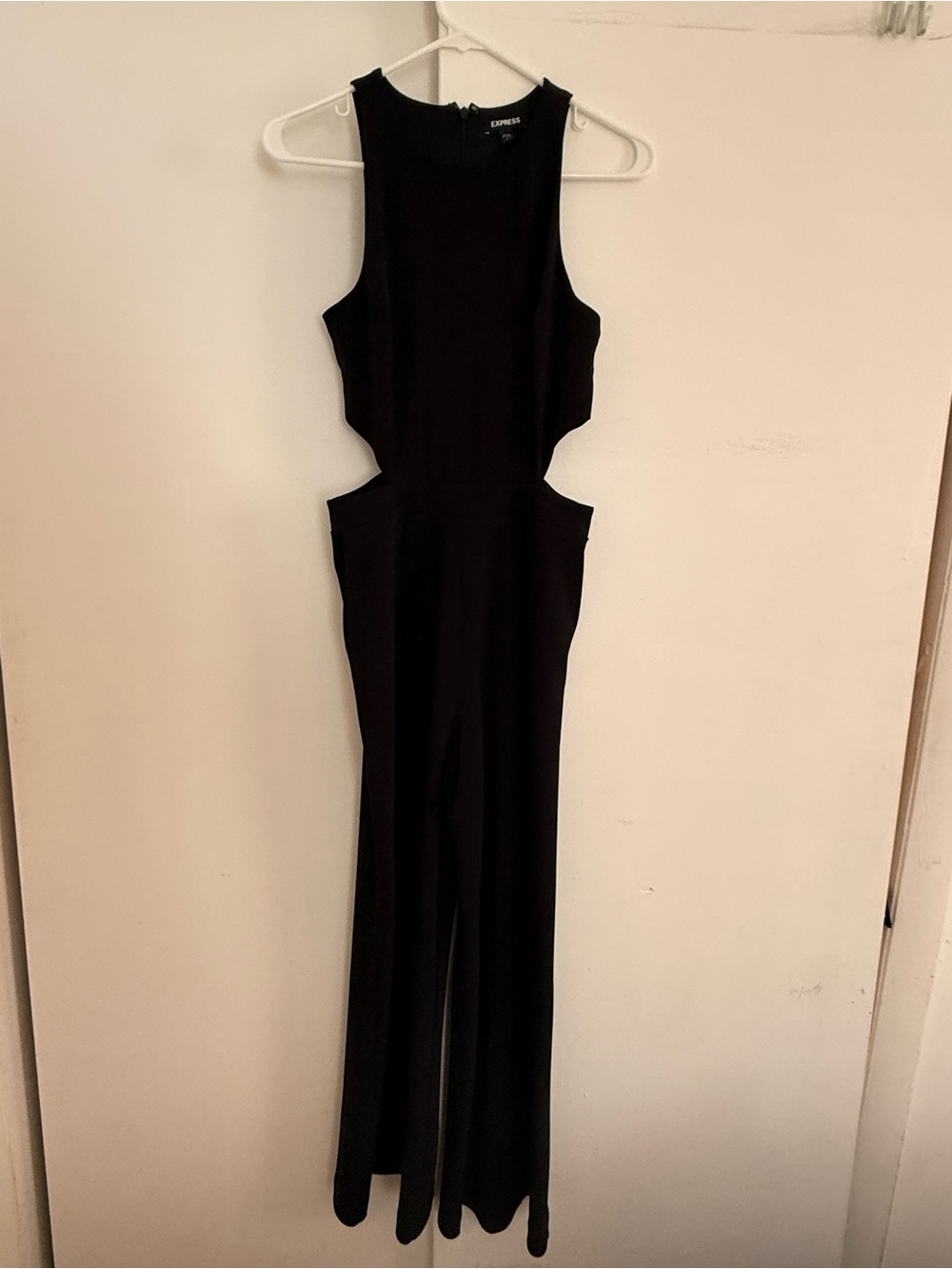 Express Black Cutout Jumpsuit